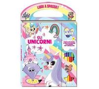 Gli unicorni. Libri a spasso. Ediz. illustrata. Con gomma e 6 matite
