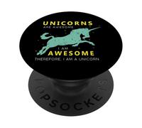 Gli unicorni sono fantastici Io sono un unicorno fantastico PopSockets PopGrip Adesivo