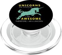 Gli unicorni sono fantastici Io sono un unicorno fantastico PopSockets PopGrip per MagSafe