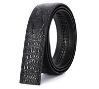 Gli uomini Del Cuoio Genuino Automatico Fibbia Della Cinghia Cinghie di Vita del