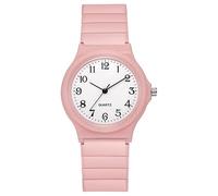 Gli uomini guardano l'orologio al quarzo di marca semplice per le signore degli studenti delle donne Orologi Regalo di orologio da polso per il tempo libero di moda