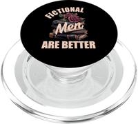 Gli uomini immaginari sono migliori libri pubblicitari Libri piccanti Romance PopSockets PopGrip per MagSafe