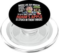 Gli uomini mentono così tanto che sto iniziando a credere che Adam abbia morso Apple PopSockets PopGrip per MagSafe