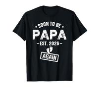Gli uomini presto saranno di nuovo papà promossi a papà 2026 Maglietta