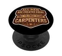 Gli uomini sono stati creati uguali solo il più bello diventare falegnami divertimento PopSockets PopGrip Adesivo