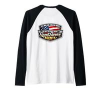 Gli Uomini Sono Uguali Solo i Migliori Agenti dei Servizi Segreti Maglia con Maniche Raglan