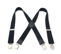 Gli uomini vestono le bretelle Clip elastica completamente regolabile sulla