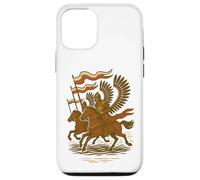 Gli ussari alati polacchi caricano l'arte medievale della battaglia Custodia per iPhone 12/12 Pro