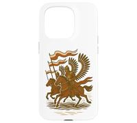 Gli ussari alati polacchi caricano l'arte medievale della battaglia Custodia per iPhone 15 Pro