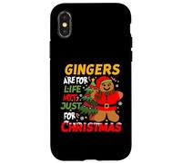 Gli zenzeri sono per la vita, non solo per il pan di zenzero di Natale Custodia per iPhone X/XS