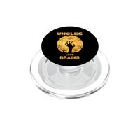 Gli zii amano il cervello di Halloween PopSockets PopGrip per MagSafe