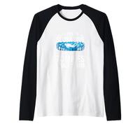 Gli zombi non possono nuotare subacqueo imparano divertenti immersioni subacquee Maglia con Maniche Raglan