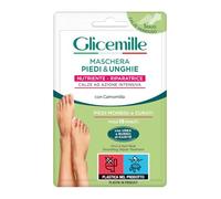 GLICEMILLE | Maschera Piedi&Unghie, Nutriente e Riparatrice, 1pz | Calze ad Azione Intensiva con Camomilla, Dermatologicamente Testato
