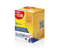 Glicemy Act, Integratore Alimentare per Mantenere i Livelli Normali di Glucosio nel Sangue, con Pectina, Gymnema e Cromo, 1 Confezione da 30 Capsule