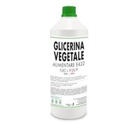 Glicerina Vegetale ALIMENTARE E422 1 Kg, Purezza Minima 99,8% PF Sterilizzata - Made in Italy