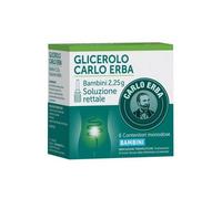 Glicerolo carlo erba bambini 6 contenitori monodose 2,25 g