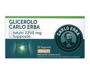 GLICEROLO*AD 18SUPP 2250MG