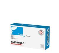 NOVA ARGENTIA GLICEROLO ARG*AD 18SUPP 2500MG