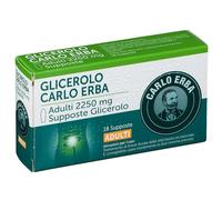 Carlo Erba Glicerolo 18 Supposte Adulti