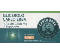 GLICEROLO (CARLO ERBA)*AD 18 supp 2.250 mg