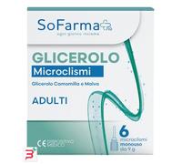 GLICEROLO MICROCLISMI ADULTI 9 G 6 PEZZI SOFARMAPIU'