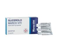 Glicerolo Mv Adulti 2250mg Trattamento Stitichezza Occasionale, 18 Supposte