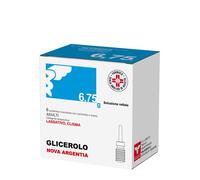 Glicerolo Nova Argentia Adulti 6,75g Soluzione Rettale 6 Monodose con Camomilla e Malva