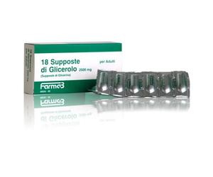 Glicerolo Ph Tr*ad 18supp 2250