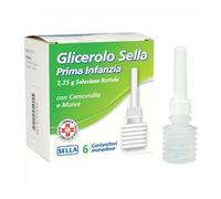 GLICEROLO SELLA 6CONT 2,25G prima infanzia