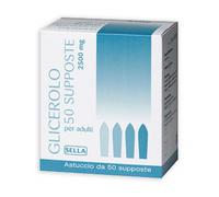 Glicerolo Sella Adulti 2250 mg Stitichezza Occasionale 50 Supposte