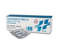 Glicerolo Sella Adulti 2250 mg Supposte 50 pz Supposte