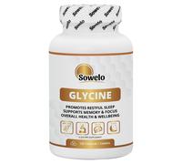 Glicina 750mg - Compresse - Aminoacido Libero per Sonno & Rilassamento - Sowelo