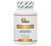 Glicinato di zinco - 150% RDI per compressa, supporto immunitario e antiossidant