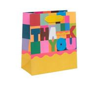 Glick Borsa regalo di lusso, sacchetto regalo di ringraziamento, sacchetto regalo di ringraziamento, sacchetto regalo di ringraziamento, 20 x 22,5 x 10 cm, multicolore