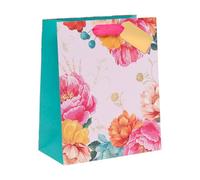 Glick Grande sacchetto regalo, peony blush, 315 x 260 x 135 mm, borsa riciclabile di lusso per compleanni e celebrazioni