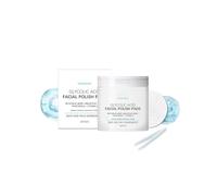 Glicolic Acid Exfoliating Face Pads, Exfoliating Resurfacing Pads for Face with Salicylic, Hydrating & Firming with Hyaluronic Acid & Calendula, Dermatologist Tested (50 Pads)
