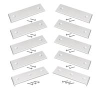 Glide Pads - 3 x 10 Trailer Bunk Slicks Heavy Duty, 10 Enders, Easy Start & Loading Utility | Set di trasporto marino in bianco e nero, accessori per rimorchi barca da pesca, antiscivolo AIDS