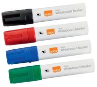 Glide Pennarelli per Lavagna Bianca Cancellabili a Secco Punta a Scalpello Larga