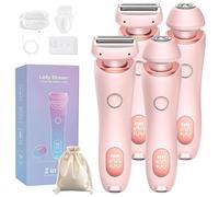 Glide Pro 3.0 Razor, Dusk Glide Pro 3.0 Rasoio, Duskofficial Razor, Dusk Official Razor, Rasoio elettrico impermeabile 2 in 1, depilazione indolore (rosa* 2)