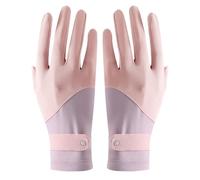 Glidegrip Cycling Guves - Ice Silk Full Fiet Fit, Elastic Outdoor Sports | Guanti Di Crema Solare Estiva Leggera Per Donne, Guidando I Guanti Protettivi Da Trekking Da Pesca Con Copertura Traspirante