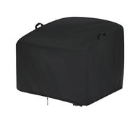Glider - Giacca da poltrona con protezione solare e resistente alle intemperie, universale, antivento, telone elastico, dimensioni 117 x 90 x 48 cm + passante di chiusura con coulisse, pelle di