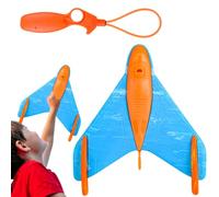 Glider Planes for Kids - Interactive Catapult Airplane with Sound and Light, Multifunctional Model Aircraft Toy | Multipurpose Backyard Sports Game for Outdoor Flying Fun Family Play Children Boys Gir