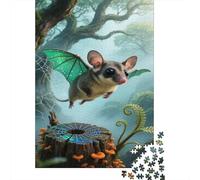 Glider zucchero Jigsaw Puzzle Impossibili 1000 Pezzi Foresta misteriosa Decorazione Per La Casa. Giochi Rilassamento E Intelligence Per Adulti E Ragazzi Da 14 Anni 1000pcs (75x50cm)
