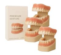 Glidewellpd Premium Denture, Smileasego Premium Dentures, Cuscinetti Comfort Di Livello Professionale Per Un Adattamento Sicuro, Kit Di Cura Dentale Per Uso Quotidiano (3pcs)