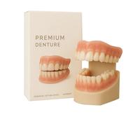 Glidewellpd Premium Denture, Smileasego Premium Dentures, Cuscinetti Comfort Di Livello Professionale Per Un Adattamento Sicuro, Kit Di Cura Dentale Per Uso Quotidiano (1pcs)