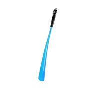 GLigeT Aiuta a Calzare Calzascarpe con manico lungo 47,5 cm, cucchiaio for scarpe da appendere for donne incinte e anziane, spatola for scarpe for persone pigre Calza Scarpe(Blue)