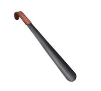 GLigeT Aiuta a Calzare Sollevatore for calzascarpe extra lungo 30/42 cm con cinturino in pelle, cucchiaio for calzascarpe in acciaio inossidabile for accessori for scarpe Calza Scarpe(42cm)