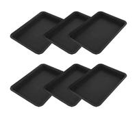 GLigeT Base 6 Pezzi di sottovaso Rettangolare for Piante da Interno ed Esterno Riutilizzabile