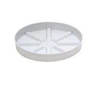 GLigeT Base Contenitore for Piante in PP, vaschette raccogli Gocce for Giardino, casa, Interni Riutilizzabile(Bianco)