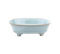 GLigeT Base Vassoio raccogli Gocce in Ceramica for la casa e Il Giardinaggio, in Stile Cinese Antico, for Disposizione dei Fiori Riutilizzabile